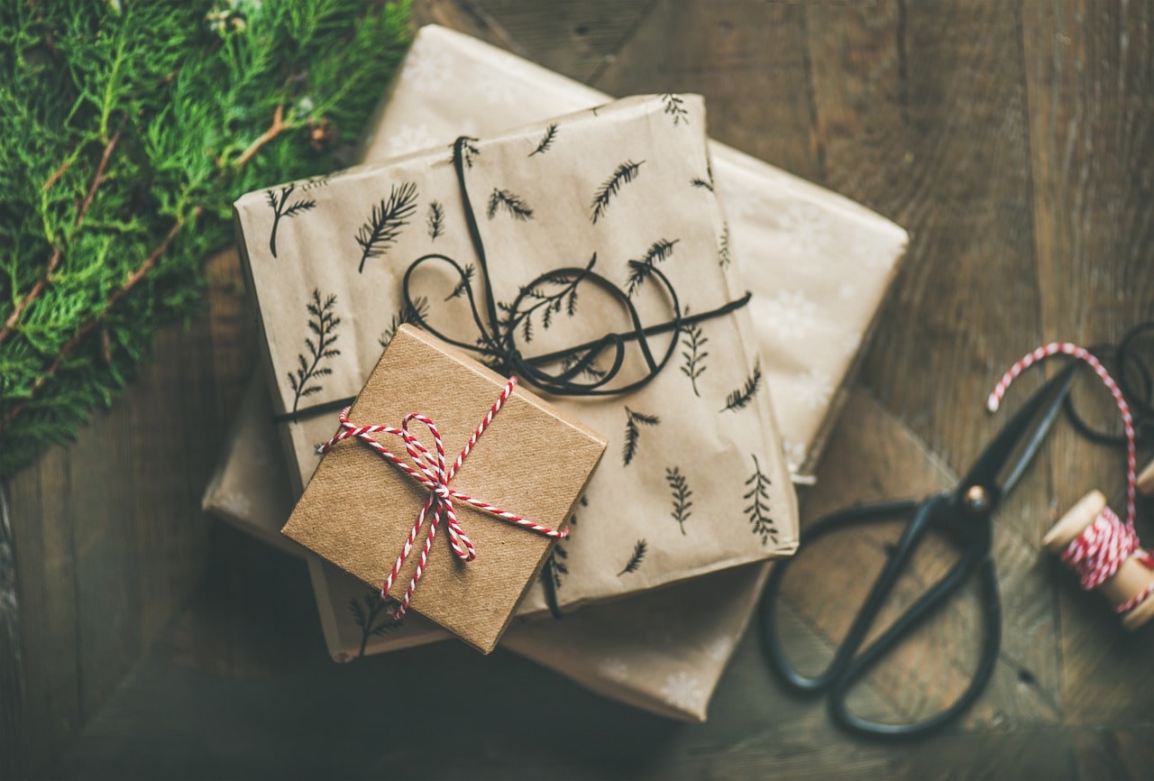 Kreativní nápady, jak zabalit vánoční dárek